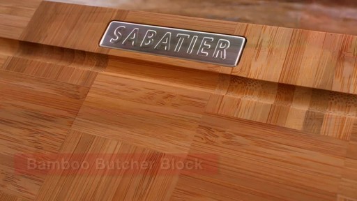 Sabatier Bamboo Cutting Board - image 7 from the video