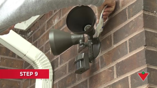 How to Install Security Lighting - image 7 from the video