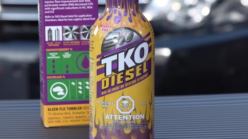 Kleen-Flo TKO Diesel Fuel System Cleaner - image 8 from the video