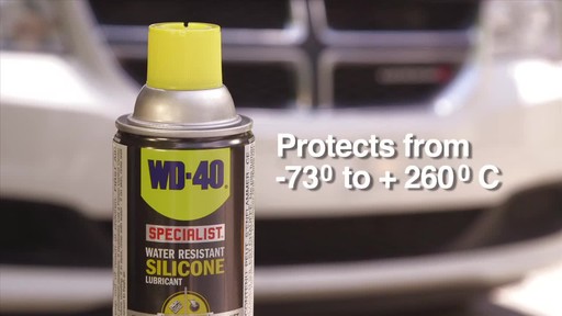 WD-40 Specialist Water Resistant Silicone - image 9 from the video