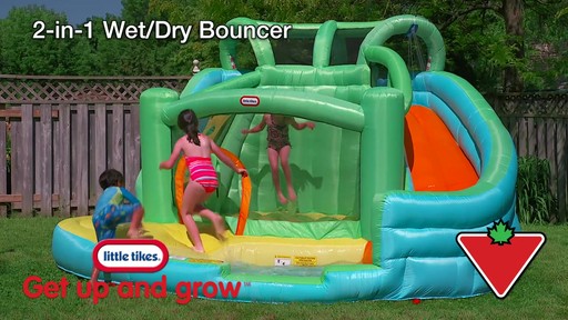  Little Tikes 2-in-1 Wet Dry Bouncer - image 1 from the video