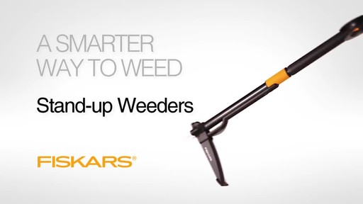Fiskars Stand Up Weed Remover - image 3 from the video
