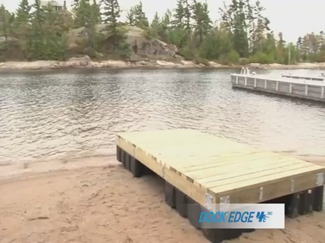 How to Install the Dock Edge Floating Dock - image 10 from the video