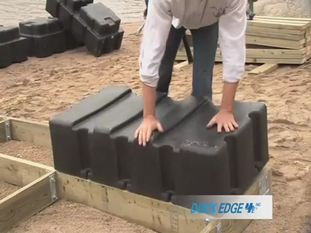 How to Install the Dock Edge Floating Dock - image 8 from the video
