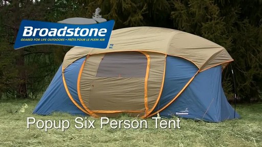 The Broadstone Popup 6 Person Tent - image 10 from the video