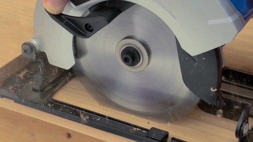 The Mastercraft 20-volt Lithium-Ion Cordless Circular Saw - image 4 from the video