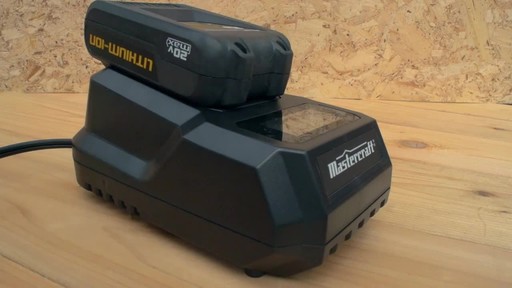 The Mastercraft 20-volt Lithium-Ion Cordless Circular Saw - image 7 from the video