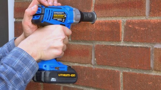  The Mastercraft 20-volt Lithium-Ion Cordless Impact Wrench - image 7 from the video
