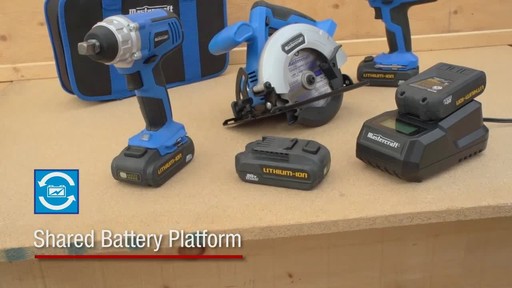  The Mastercraft 20-volt Lithium-Ion Cordless Impact Wrench - image 8 from the video