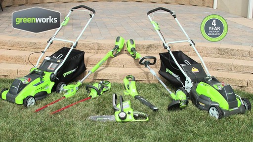 Greenworks 40V 16-in Cordless Lawn Mower - image 9 from the video