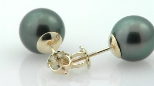 Earrings Pearl Tahitian  - image 6 from the video