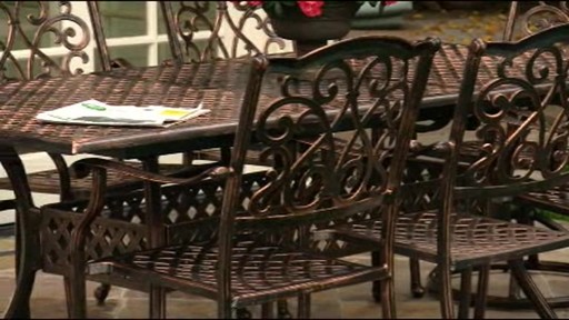 Lagos 9-piece Patio Dining Set - image 2 from the video