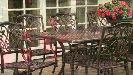 Lagos 9-piece Patio Dining Set - image 7 from the video