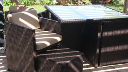 Rome 9-piece Patio Dining Set - image 1 from the video