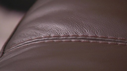 Nouveau Top Grain Leather Sectional - image 3 from the video