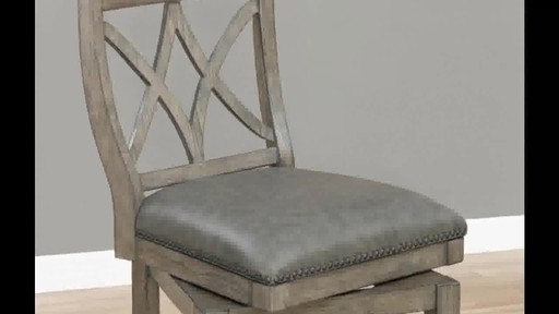 Arianna Swivel Barstool - image 4 from the video