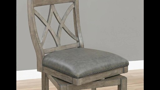 Arianna Swivel Barstool - image 5 from the video