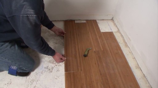 Magic Bond DIY Flexible Bamboo Flooring - image 5 from the video