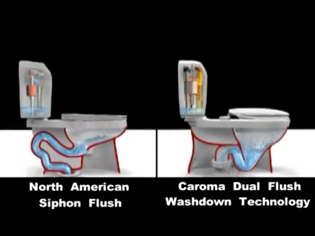 Caroma’s Sydney Smart 270 Easy-height Elongated Dual-flush Toilet - image 2 from the video