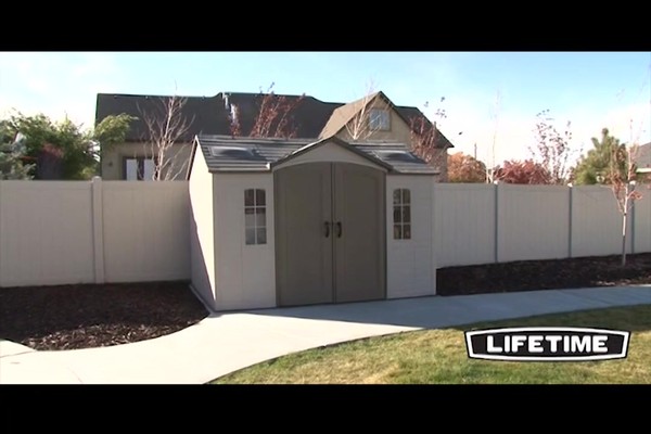 Lifetime 10 x 8 Side Entry Shed - image 1 from the video