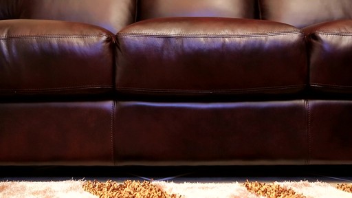 Adler Leather Sectional - image 6 from the video