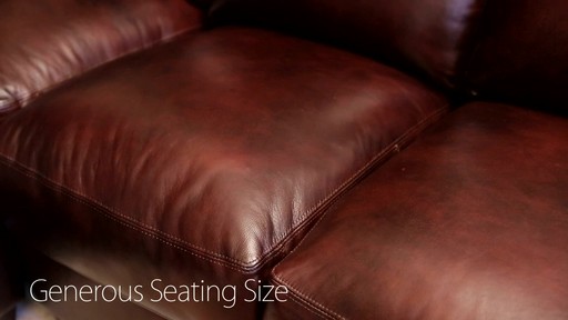 Adler Leather Sectional - image 7 from the video
