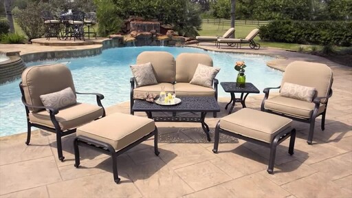 San Paulo 7-piece Patio Deep Seating Collection - image 10 from the video