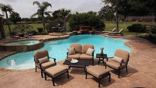 San Paulo 7-piece Patio Deep Seating Collection - image 9 from the video