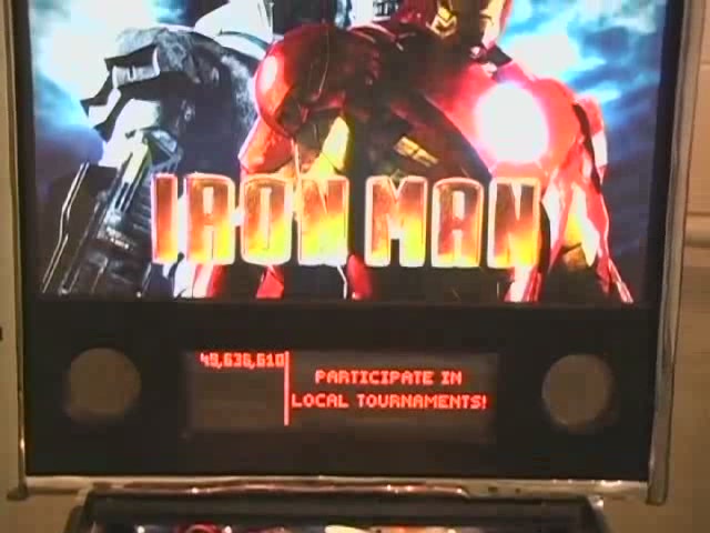 Iron Man Classic Pinball Machine - image 2 from the video