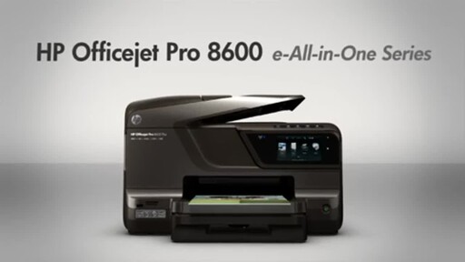 HP OfficeJet Pro 8600 - image 2 from the video