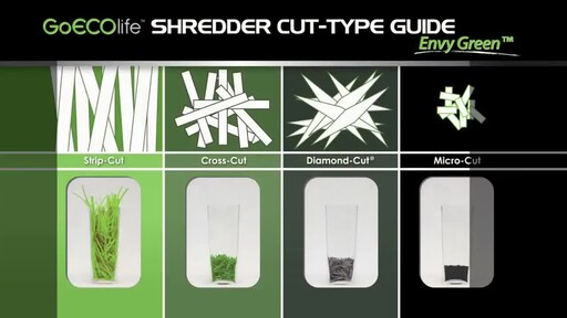 GoECOlife 12-Sheet Cross-cut Commercial Shredder - image 3 from the video
