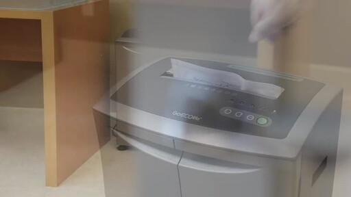GoECOlife 12-Sheet Cross-cut Commercial Shredder - image 9 from the video