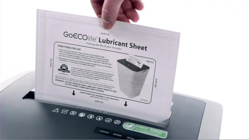 GOEcolife 12-Sheet Crosscut Shredder - image 8 from the video