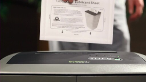 GoECOlife 18-Sheet High-Speed Shredder - image 7 from the video