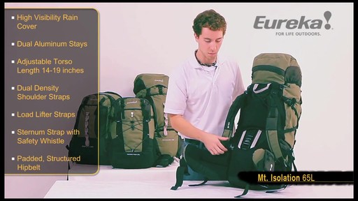 EUREKA Mt Isolation 65L Backpack - image 5 from the video