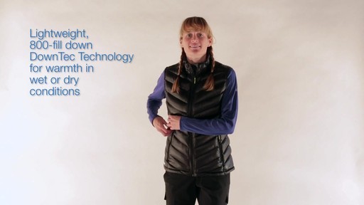 EMS Women's Meridian Down Vest - image 1 from the video