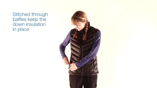 EMS Women's Meridian Down Vest - image 3 from the video