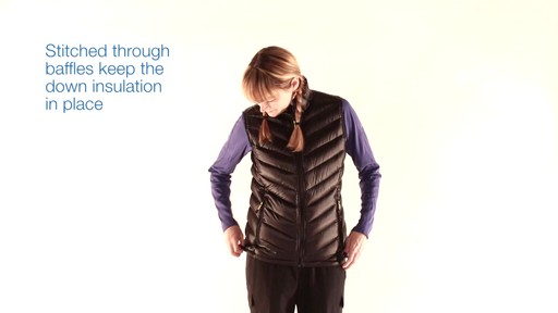 EMS Women's Meridian Down Vest - image 4 from the video