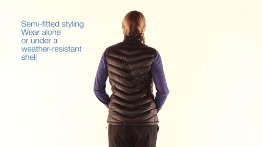 EMS Women's Meridian Down Vest - image 6 from the video