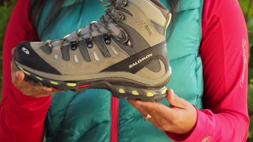 SALOMON Women's Quest 4D GTX Backpacking Boots - image 4 from the video