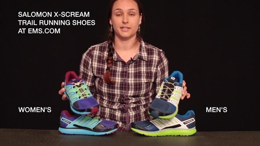 SALOMON X-Scream Trail Running Shoes - image 10 from the video