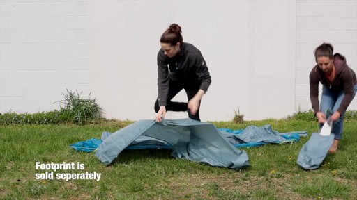 How to set up the EMS Sugar Shack 2 Tent: Eastern Mountain Sports - image 1 from the video