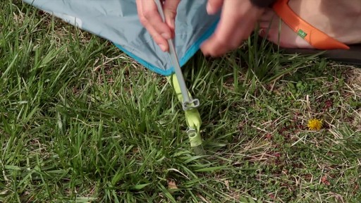 How to set up the EMS Sugar Shack 2 Tent: Eastern Mountain Sports - image 4 from the video