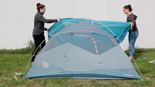How to set up the EMS Sugar Shack 2 Tent: Eastern Mountain Sports - image 7 from the video
