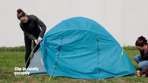 How to set up the EMS Sugar Shack 2 Tent: Eastern Mountain Sports - image 8 from the video