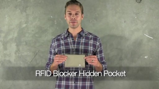 EAGLE CREEK RFID Blocker Hidden Pocket - image 1 from the video