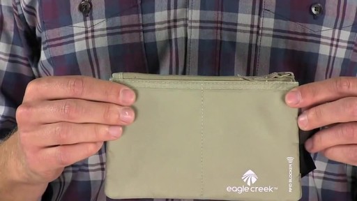 EAGLE CREEK RFID Blocker Hidden Pocket - image 4 from the video