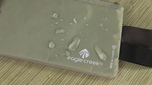 EAGLE CREEK RFID Blocker Hidden Pocket - image 5 from the video