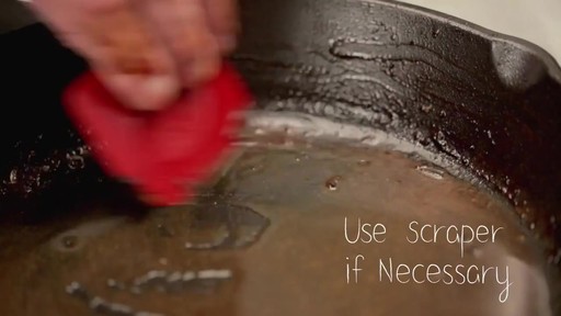 Lodge is Easy - How to Clean Cast Iron - image 5 from the video
