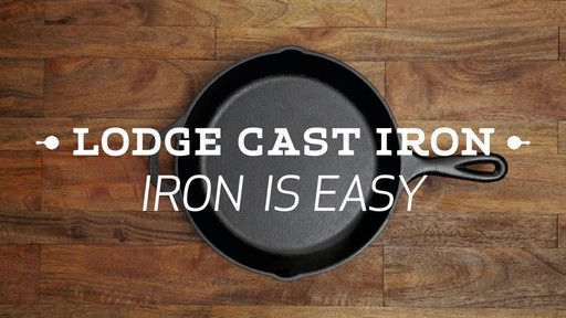 Lodge is Easy - How to Clean Cast Iron - image 9 from the video